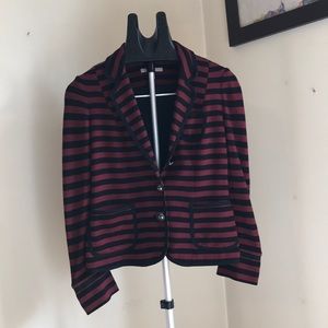 Banana republic sweatshirt 3/4 sleeve blazer